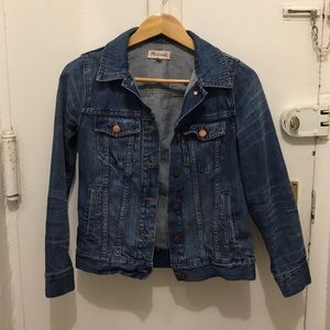 Madewell Jean Jacket in Pinter Wash